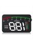A900 Obd Hud Kafa Araç Araç Uyarı Uyarı Ön Cam Projektör Su Sıcaklık Voltaj Taşometre Rpm Mph (Yurt Dışından) 3