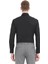 Siyah Düz Slim Fit Dokuma Klasik Pamuk Karışımlı Gömlek 9