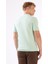 Su Yeşili Erkek Slim Fit Balıksırtı Desenli Polo Yaka Triko 10