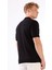 Siyah Fermuarlı Polo Yaka Kısa Kollu Örgü Slim Fit Erkek Triko 7