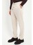 Bej Fitilli Slim Fit Erkek Pantolon 2