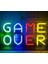 Game Over Yazılı Neon LED Mz-N3 1