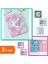 Unicorn Tasarımlı Peluş Hatıra Defteri + Love Tasarımlı Peluş Hatıra Defteri - 2li Set R0D1L0 1