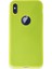 Iphone x Kılıf First Silikon - Parlak Sarı 1