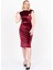 Velvet Sculpt Draped Evening Dress – Kadife Drapeli Premium Gece Elbisesi 50348 5