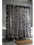 Banyo Perdesi, Ritmik Izler Desenli Duş Perdesi, Küvet Perdesi, Halka Hediyeli 175X200CM Bp-91 2