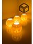 Yılbaşı Geyik Modelli Tealight Girintili Mumluk NO.2101N (Led Işık Dahil) 6