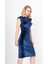 Velvet Sculpt Draped Evening Dress – Kadife Drapeli Premium Gece Elbisesi 50348 5