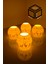 Yılbaşı Geyik Modelli Tealight Çıkıntılı Mumluk NO.2101P (Led Işık Dahil) 4