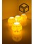 Yılbaşı Geyik Modelli Tealight Çıkıntılı Mumluk NO.2101P (Led Işık Dahil) 5