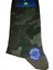 Erkek Kamuflaj Desen Dikişsiz Yazlık Soket Çorap 40-44 Numara 1 Çift 3