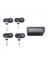 USB Güneş Enerjisi Lastiği Basınç Izleme Sistemi Kablosuz Araba Tpms LCD Dahili Sensörlü Ekran Basınç Alarmı (Yurt Dışından) 1
