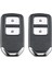 2x Araba Akıllı Uzaktan Anahtar 2 Düğmesi 433MHZ ID47 Honda Fit /city /jazz Xrv /venzel Hrv 72147-T5A-G01 (Yurt Dışından) 1