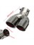 Evrensel 76MM Paslanmaz Çelik Araç Egzoz Muffler Uç Y Yap Tipi Çift Oldu Aracı Kayak Kromu Yuvarlak Egzoz Borusu (Yurt Dışından) 4