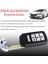 Araba Anahtarı Fob Anahtarsız Giriş Uzaktan Kontrol KR5V2X Honda Civic Crv Pilot 72147-TG7-A11 72147-TLA-A01 433MHZ ID47 Chıp (Yurt Dışından) 5