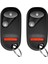 2pcs Araba Akıllı Anahtarsız Giriş Uzak Fob Fob NHVWB1U521 Honda Civic 2001 2002 2003 2004 2005 (Yurt Dışından) 1