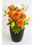 Orange Bloom Elegance – Premium Yapay Aranjman 1