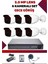 6 Kameralı Hd Set - 5mp Sony Lensli Full Hd Gece Görüşlü Güvenlik Kamerası Sistemi 1