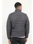 Antrasit Kapitone Slim Fit Erkek Mont 4