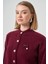 Düğme Detay Angora Hırka 7005 Bordo 2