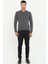 Antrasit V Yaka Regular Fit Erkek Triko 2