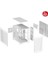 A32 Plus Panoramik Gaming Mid-Tower Pc Kasası Beyaz 2