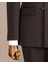 Italyan Stil Slim Fit Kruvaze Ceket Pantolon Takım Elbise Kahverengi T14857 4