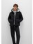 Kapüşonlu Siyah Şişme Mont 0110211-900 15