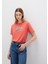 Mavi Logo Baskılı Turuncu Tişört 1613565-71076 9