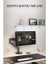 North Bayou Nb G45 Gaz Yay Kolu 27-40 Inç Ekran Masaüstü Monitör Tutucu 360 Döndürmek 3-12KG Düz Ekran Oval Ekran USB 6
