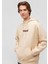 Mavi Logo Baskılı Kapüşonlu Bej Sweatshirt 0610960-70003 8