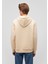Mavi Logo Baskılı Kapüşonlu Bej Sweatshirt 0610960-70003 11