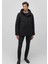 Kapüşonlu Siyah Parka 0110443-900 11