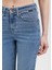 Cindy Gold Shape Gölgeli İndigo Mavisi Jean Pantolon 100277-33555 13