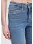 Cindy Gold Shape Gölgeli İndigo Mavisi Jean Pantolon 100277-33555 14