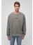 Sırt Detaylı Gri Sweatshirt 0S10248-85485 15