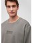Sırt Detaylı Gri Sweatshirt 0S10248-85485 17