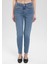 Cindy Gold Shape Gölgeli İndigo Mavisi Jean Pantolon 100277-33555 11