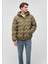 Kapüşonlu Haki Ceket 0110368-71559 12