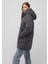 Kapüşonlu Antrasit Şişme Mont 1110489-80106 10