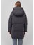 Kapüşonlu Antrasit Şişme Mont 1110489-80106 12