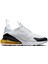 Air Max 270 Unisex Sneaker White Günlük Spor Ayakkabı Beyaz 2
