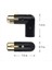 2pcs Ses Adaptörü Fişi 3pın Xlr Açı Adaptör Ayarlanabilir Erkek Açık Daka Diğer Açı Xlr Adaptörü (Xlr 90 Derece Adaptörü) (Yurt Dışından) 3