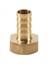 Altın Pirinç Fitting 10MM Hortum Barb 1/2 &quot;npt Dişi Iplik Düz Konektör (Yurt Dışından) 1