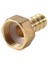 Altın Pirinç Fitting 10MM Hortum Barb 1/2 &quot;npt Dişi Iplik Düz Konektör (Yurt Dışından) 3