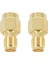 2pcs Rf Koaksiyel Koaksiyel Adaptör Sma Dişi Rp-Sma Erkek (Yurt Dışından) 3