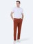 Kiremit Dokuma Jogging Fit Casual %100 Keten Pantolon 5