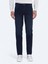 Lacivert Slim Fit Denim Pamuk Karışımlı Pantolon 8