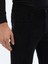 Siyah Dokuma Slim Fit Kadife Casual Pamuk Karışımlı Pantolon 8