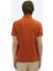 Kiremit Düz Polo Yaka %100 Pamuk T-Shirt 6